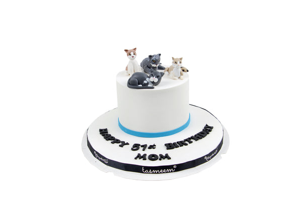 Purr-fect Birthday Cake كيكة يوم ميلاد