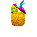 Tropical Pineapple Shaped Foil Balloon بالون فويل على شكل أناناس استوائي