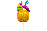 Tropical Pineapple Shaped Foil Balloon بالون فويل على شكل أناناس استوائي