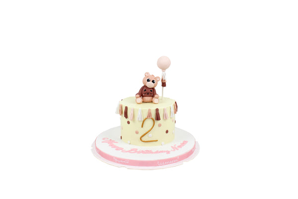 Cuteness Bear Birthday Cake - كيكة يوم ميلاد