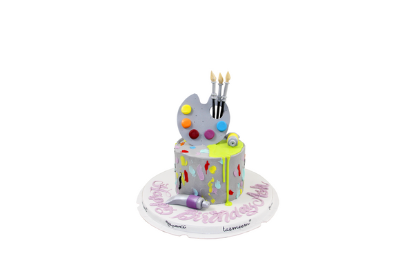 Painter BirthdayCake- كيكة يوم ميلاد
