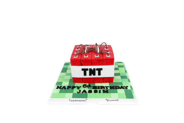 TNT Theme Birthday Cake - كيكة يوم ميلاد