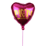 Heart Shaped Mom Foil Balloon بالون فويل على شكل قلب لأمي
