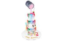 Paint Drip Birthday Cake - كيكة يوم ميلاد