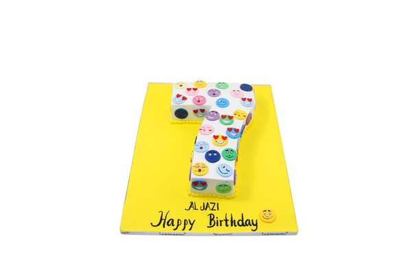 Number-Shaped Birthday Cake II - كيكة يوم ميلاد