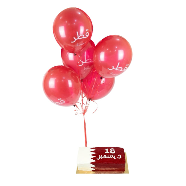 National Day Rectangle Cake Combo - مجموعه كيكه اليوم الوطني ( مستطيله)