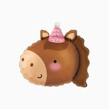 Horse Head Shaped Foil Balloon بالون فويل على شكل رأس حصان