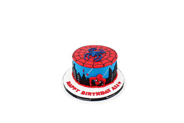 Spider Character Birthday Cake - كيكة يوم ميلاد