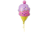 Ice Cream Shaped Foil Balloon IV -بالون فويل على شكل آيس كريم