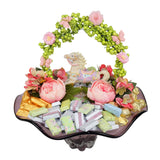 Carousel of Blossoms Chocolate Bowl وعاء شوكولاتة