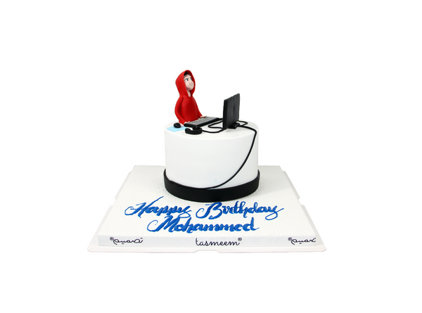 Video Gamer Birthday Cake - كيكة يوم ميلاد