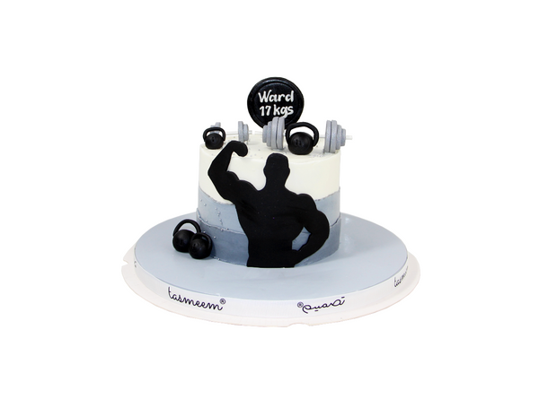 Gym Birthday Cake -  كيكة يوم ميلاد