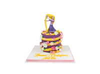 Princess Character Birthday Cake -  كيكة يوم ميلاد