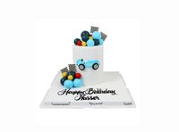Race Car Birthday Cake - كيكة يوم ميلاد