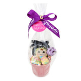 Garangao Arabic Coffee Cup Treat Set - Pink فنجال قهوة يحتوي على كوكيز و حلويات