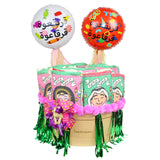 Garangao Large Gift Box III  صندوق كبير يحتوي على اكياس قرنقعوة مع حلويات