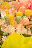 Lollipops in Fairyland Table Arrangement تنسيق طاولة مصّاصات بثيم ال fairy