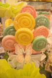 Lollipops in Fairyland Table Arrangement تنسيق طاولة مصّاصات بثيم ال fairy