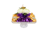 Purple and Golden Delight Chocolate Tray صينية شوكولاتة ب