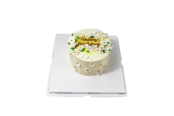 Flowery Birthday Cake - كيكة يوم ميلاد