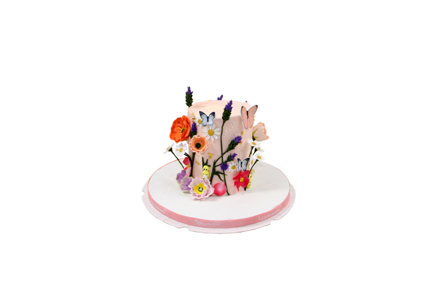 Blossom Birthday Cake - كيكة يوم ميلاد