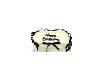 Rectangle Happy Birthday Cake III - IIII كيكة مستطيله ليوم ميلاد