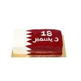 18th of December Rectangle Cake - كيكة ١٨ ديسمبر( مستطيلة)
