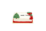 Happy Holiday Rectangle Cake - كيكه  لموسم الاعياد