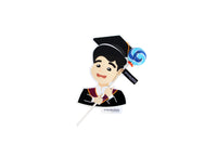 Graduation Paper Card with a Lollipop I - مصاصه تخرج