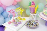 Pastel Nancy Themed Party Arrangement with Balloon تنسيق ثيم حفله نانسي مع بالونات