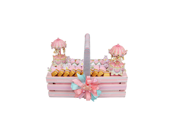 Tasmeem Chocolate Basket - Girl سله شوكولاته تصميم - بنت