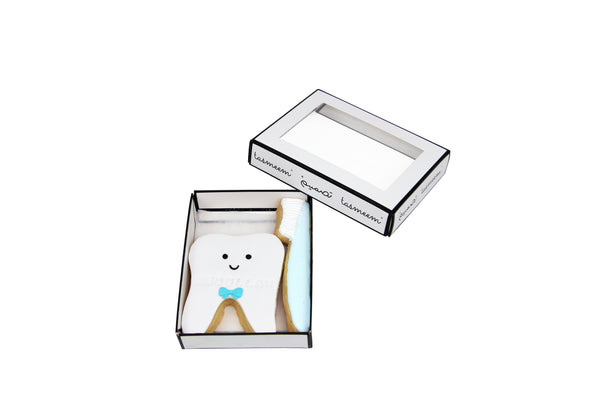 Baby First Tooth Cookie - Blue كوكي السن الأول - ازرق