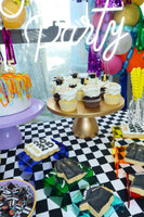 Let's Party Table and Balloon Arrangement  طاولة هيا نحتفل