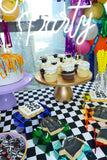 Let's Party Table and Balloon Arrangement  طاولة هيا نحتفل