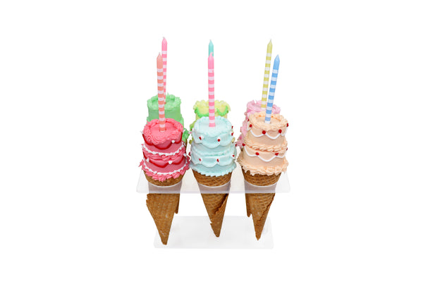 Cone Colorful Mini Cake كيكة صغيرة ملونة