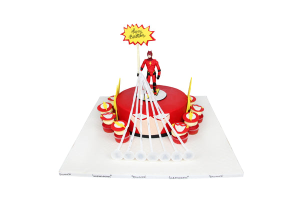 Hero Burn-Away Birthday Cake كيكة يوم ميلاد