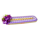 Oval Chocolate Tray Purple Arrangement صينية شوكولاتة بيضاوية بتنسيق بنفسجي فاخر