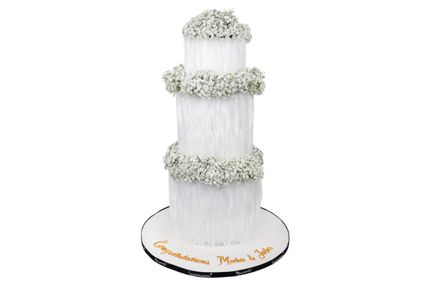 Pure Union Wedding Cake كيكة خطوبة
