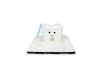 Baby's First Tooth Cake - Blue  كيكه السن الأول