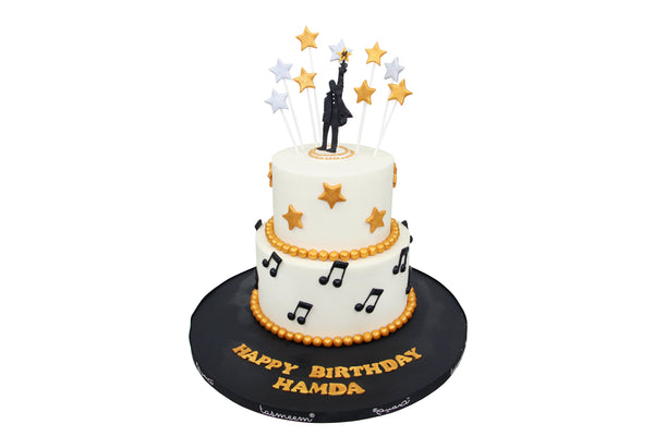 Celestial Serenade Birthday Cake كيكة يوم ميلاد