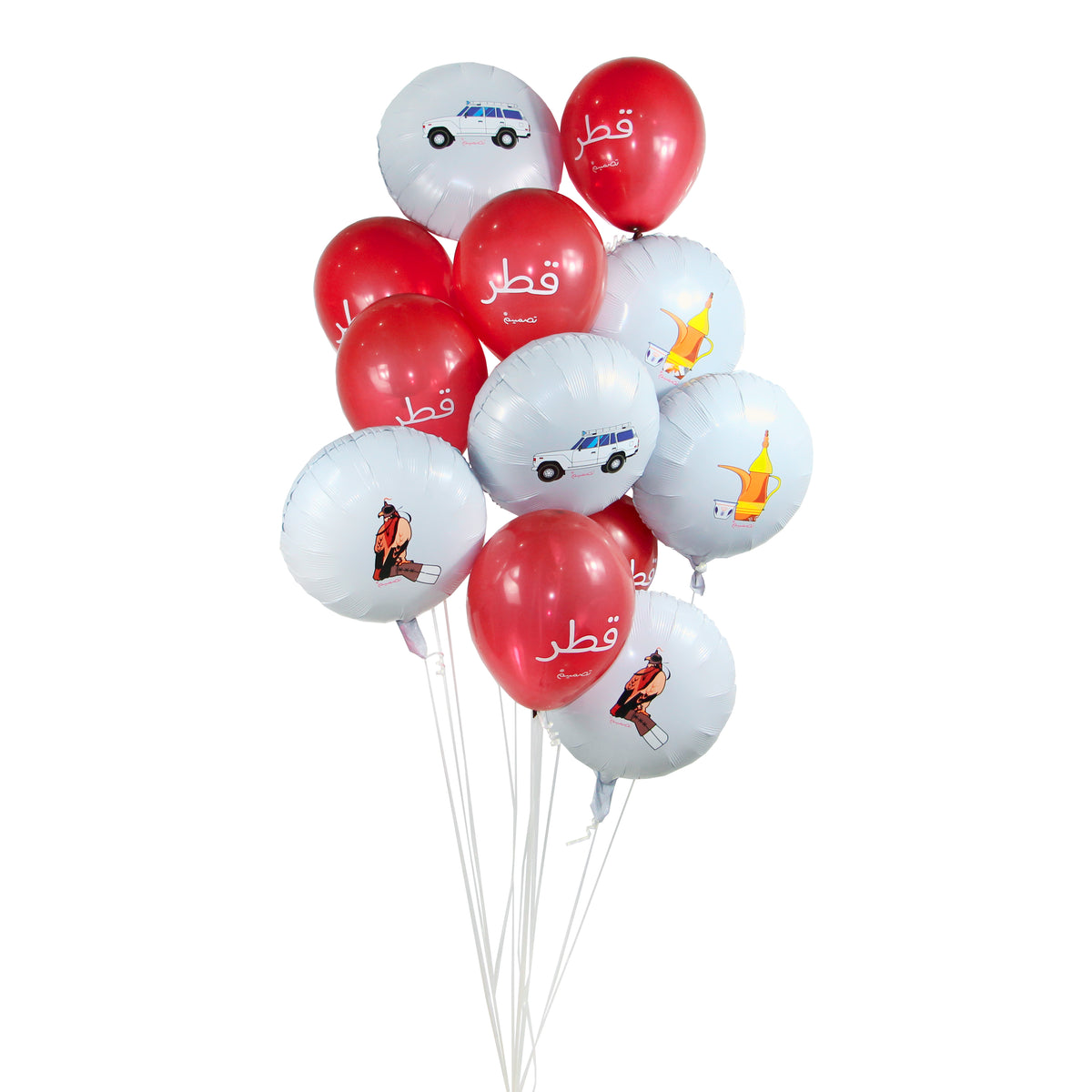 Qatar Balloon Bouquet III-مجموعه بالونات - قطر – Tasmeem