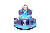 Ice Castle Birthday Cake  كيكة يوم ميلاد