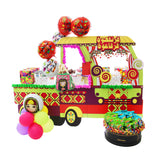 Arabian Girl Garangao Candy & Chips Truck Cart  عربه مخصصه للقرنقعوة مع حلويات وشيبس