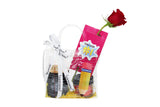 Teachers Day Gift Set - Scented Candle, Rock Candies and Rose مجموعة هدية يوم المعلم شمعه عطرية، حلوى و ورده