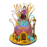 Golden Ticket to Sweetness كيكة يوم ميلاد