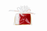 Qatar Flag Cookie - كوكيز اليوم الوطني