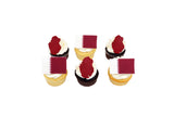 Cupcake Celebration: Flags and Maps of Qatar (6-Pieces) الكب كيك: أعلام وخرائط قطر (٦ حبات)
