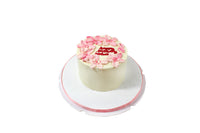 Pink Flower Birthday Cake - كيكة يوم ميلاد