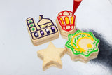 Ramadan Cookie Decorating Kit Set - Mosque & Star  كوكيز رمضان مع عده تزين ( جامع ، نجوم )