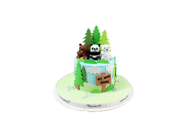 Cute Bears Cake - كيكة يوم ميلاد